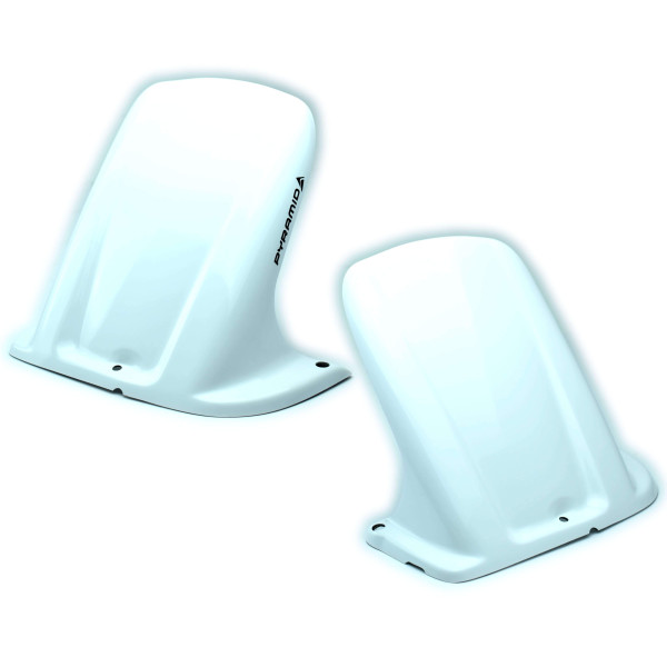 Pyramid Plastics Pyramid hugger | gloss white | yamaha fz1 2006>2015